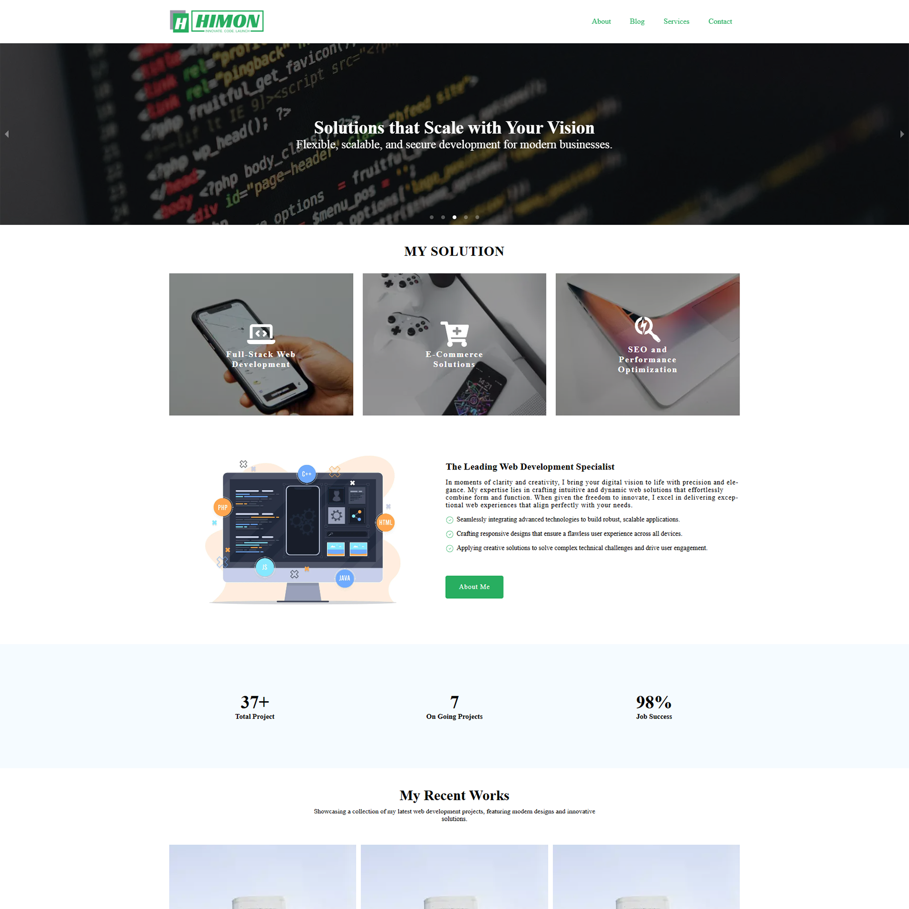 Personal Portfolio Website